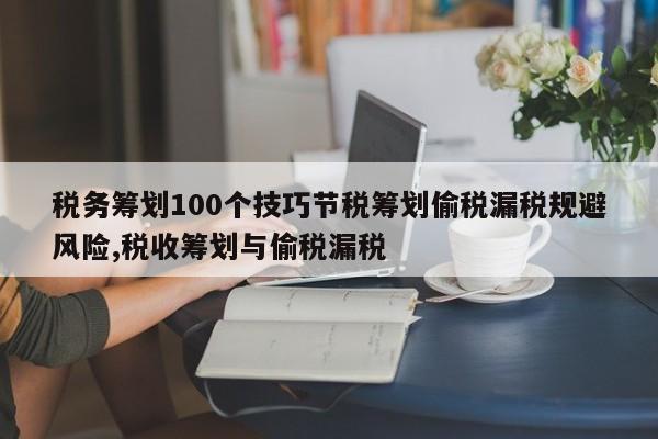 税务筹划100个技巧节税筹划偷税漏税规避风险,税收筹划与偷税漏税
