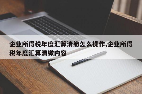 企业所得税年度汇算清缴怎么操作,企业所得税年度汇算清缴内容