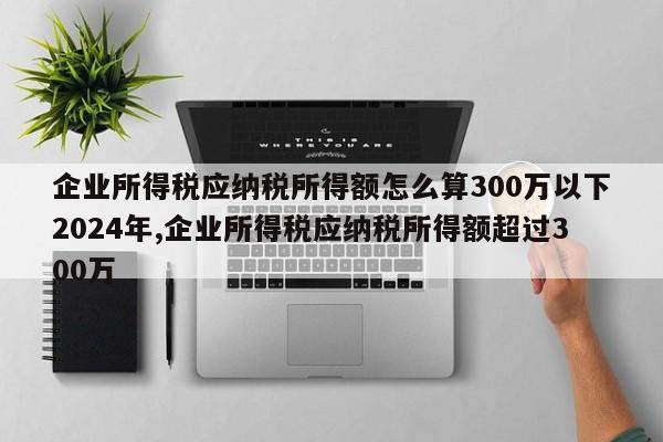 企业所得税应纳税所得额怎么算300万以下2024年,企业所得税应纳税所得额超过300万