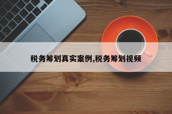 税务筹划真实案例,税务筹划视频