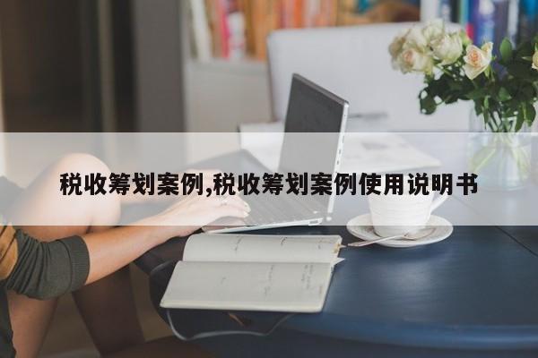 税收筹划案例,税收筹划案例使用说明书