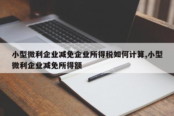 小型微利企业减免企业所得税如何计算,小型微利企业减免所得额