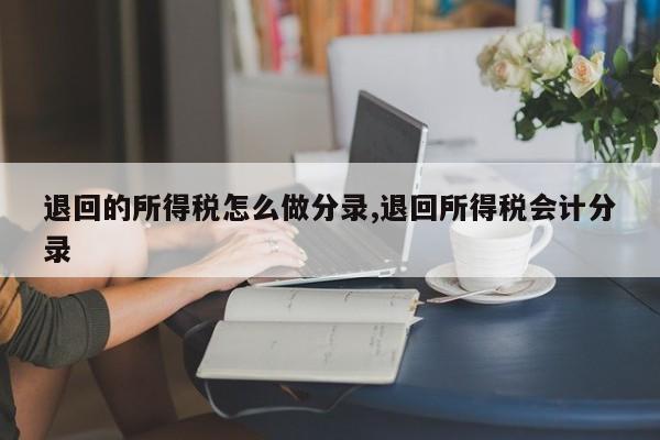 退回的所得税怎么做分录,退回所得税会计分录