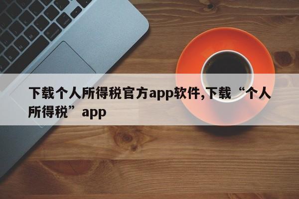 下载个人所得税官方app软件,下载“个人所得税”app