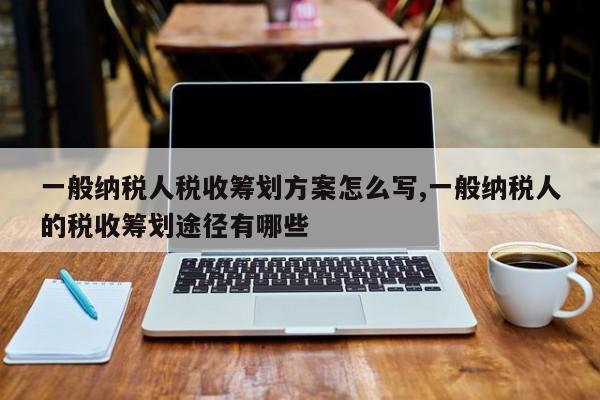 一般纳税人税收筹划方案怎么写,一般纳税人的税收筹划途径有哪些