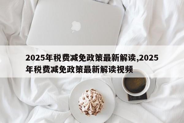 2025年税费减免政策最新解读,2025年税费减免政策最新解读视频