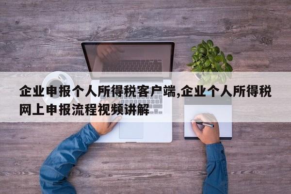企业申报个人所得税客户端,企业个人所得税网上申报流程视频讲解